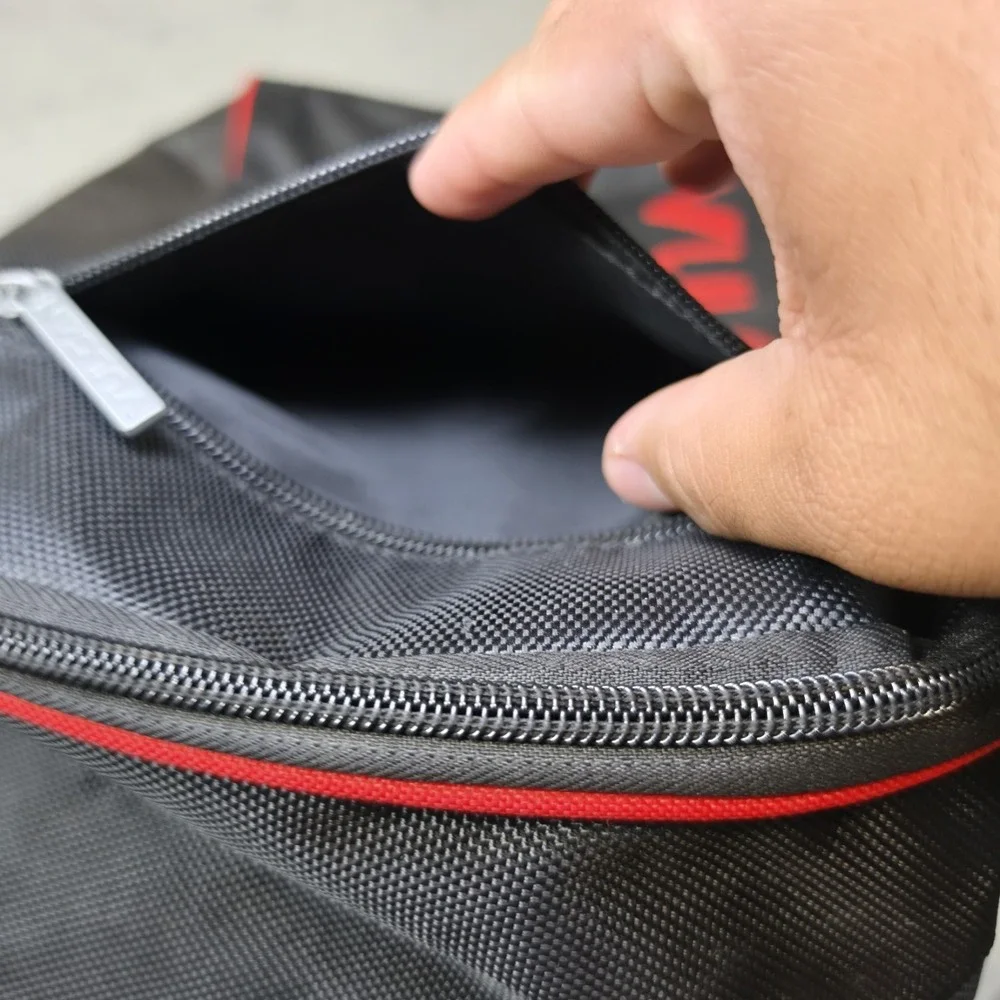 Vulcan VPRO Pickleball Backpack Black Red Large Multipockets LightweightDurable